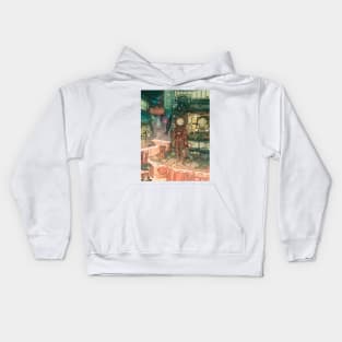 Underwater city Kids Hoodie